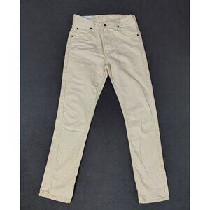 Billy Reid Pants Mens 30 Khaki Chino Straight Leg Trouser USA 30x34 Relaxed Fit